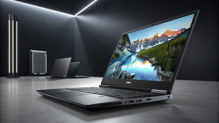 Dell 15 laptop with Core 3 100U, 8GB RAM and 512GB SSD - Hero View